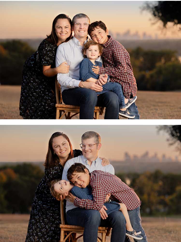 Portrait and Headshot Photographer - Dallas Extended Family Portrait Session