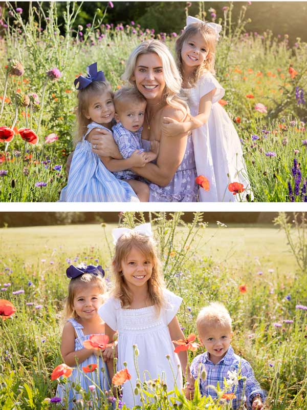 Texas Spring Wildflower Family Portraits