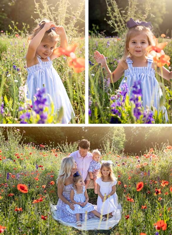 Spring Family Portraits in Texas